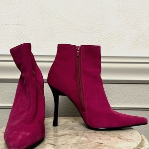 Hot Pink Barbie Booties
